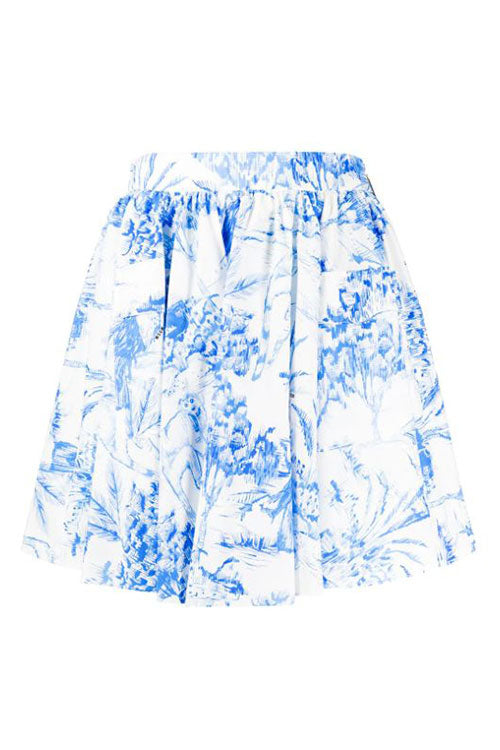 Jungle Print Short Skirt- FINAL SALE