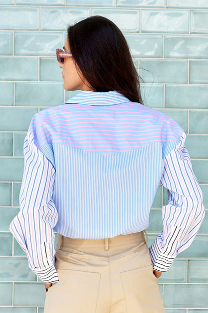 Stripe Long Sleeve Shirt - FINAL SALE