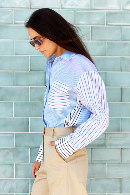 Stripe Long Sleeve Shirt - FINAL SALE