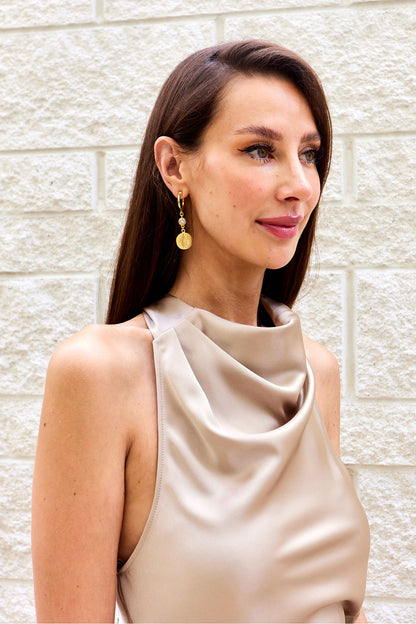 Kori High Neck Top - FINAL SALE