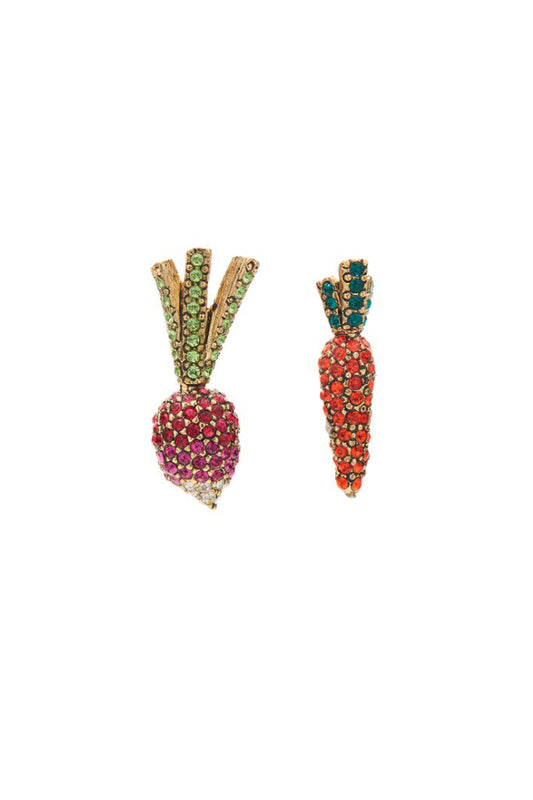 Radish & Carrot Earrings