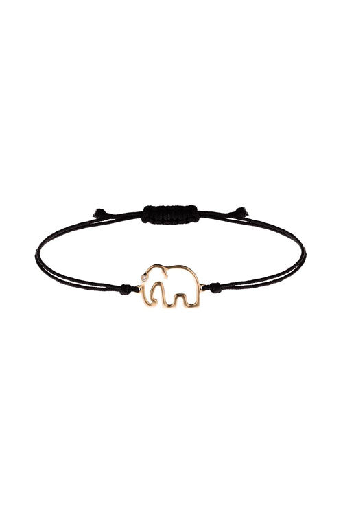 Elephant Cord Bracelet
